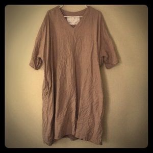 notPERFECTLINEN VALENCIA MIDI TUNIC SIZE M/L